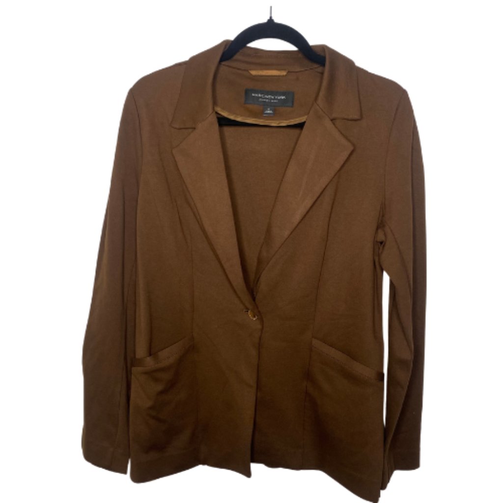 Nwt Marc New York Brown Blazer Msrp $109